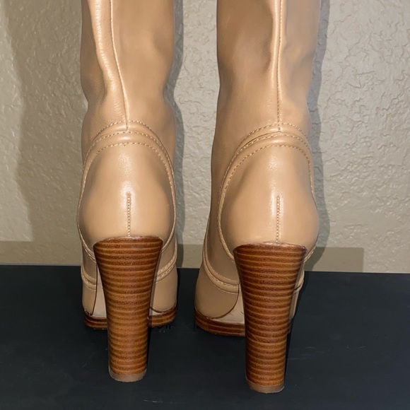 KORS Michael Kors platform leather knee high boots - Picture 8 of 12